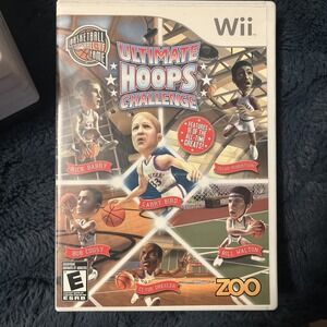 Basketball Hall of Fame: Ultimate Hoops Challenge (Nintendo Wii, 2010) Complete
